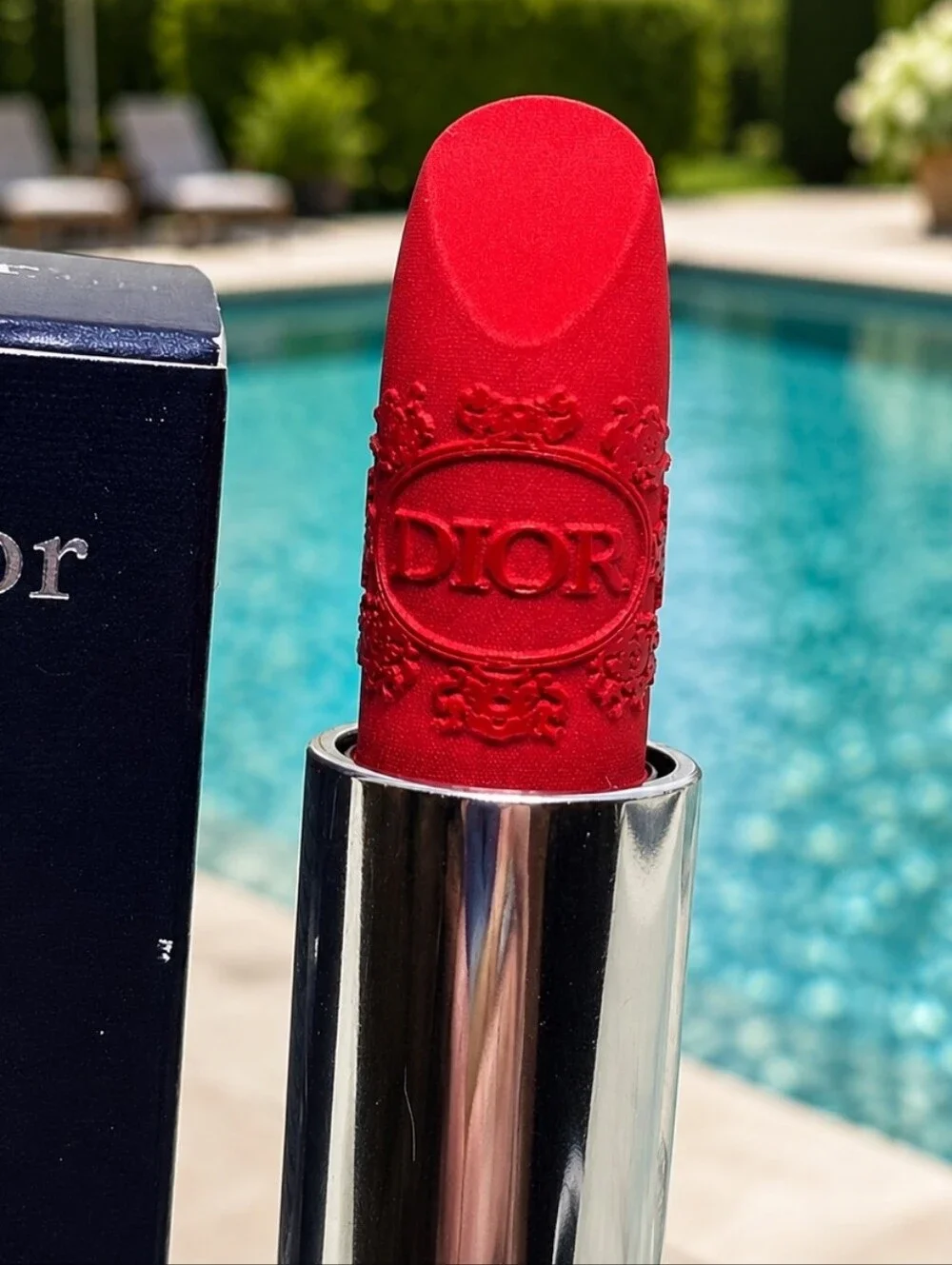 Dior Rouge Limited Edition Velvet Lipstick - Vibrant Red 999